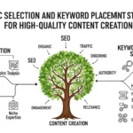 고품질 콘텐츠 제작을 위한 주제 선정 및 키워드 배치 전략