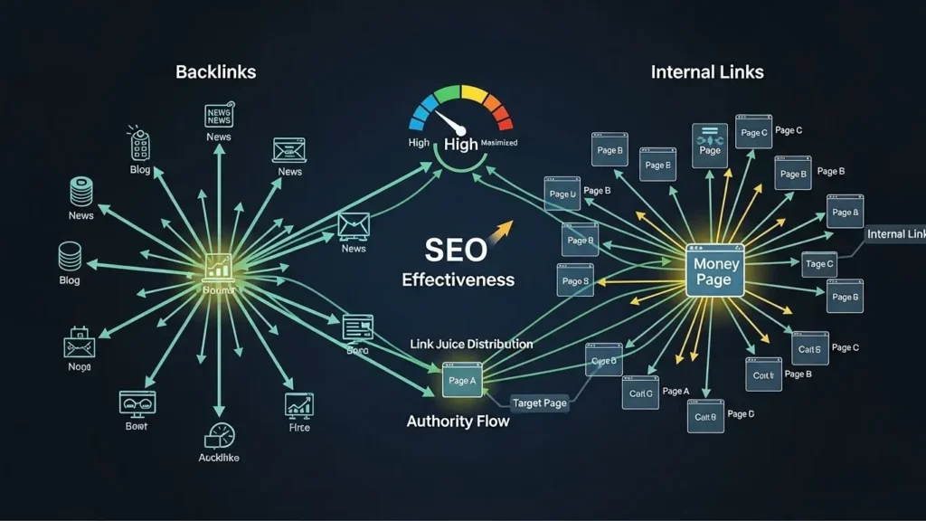 내부 링크가 백링크 효과를 배가시키는 기술적 원리 내부 링크가 백링크 효과를 배가시키는 기술적 원리