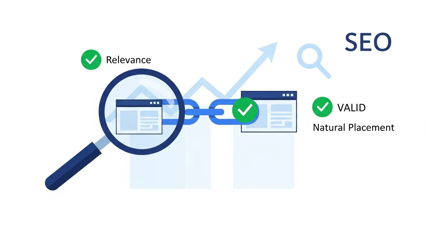 검색 엔진이 인정하는 유효한 링크의 조건