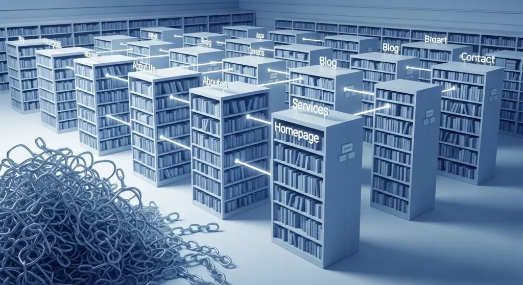 백링크가 아무리 많아도 사이트 구조가 안 되면 안 되는 이유