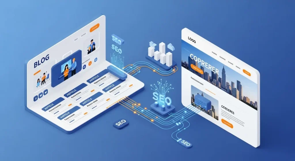 블로그와 웹사이트 링크 전략은 어떻게 다를까